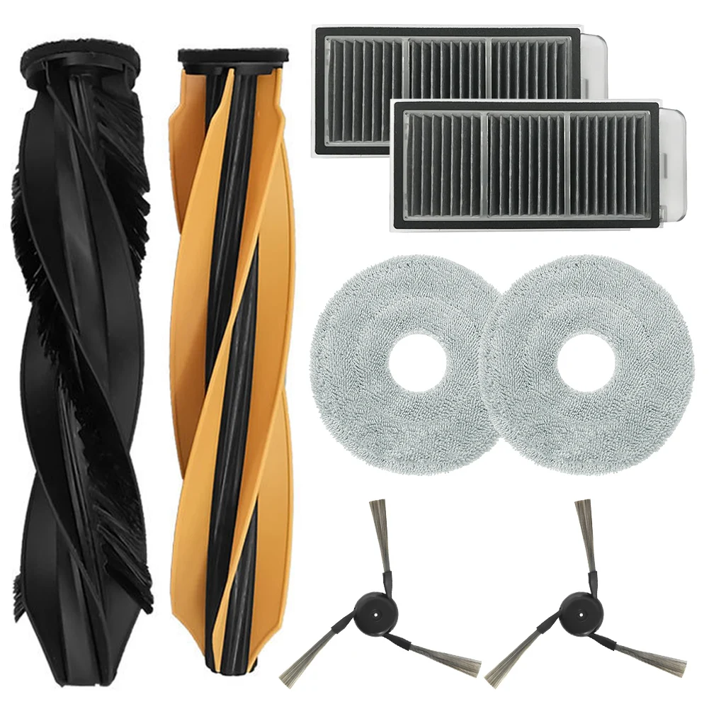 

Комплект для пылесоса Dreame Matrix 10 Ultra: основная щетка, боковая щетка, фильтр, салфетка для влажной уборки, прямая замена