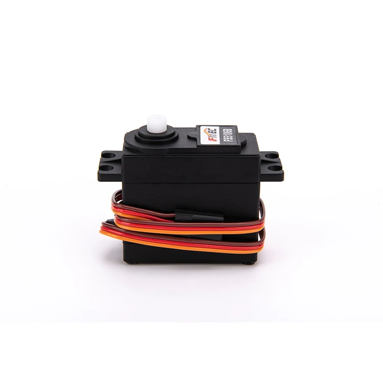 Serwo Feetech 6kg Moment Obrotowy 360 Stopni Ciągłe Obroty PWM Standardowe Analogowe Plastikowe Koła Zębate 2BB Serwo FS5106R do Samodzielnego Montażu Robotów i Projektowania