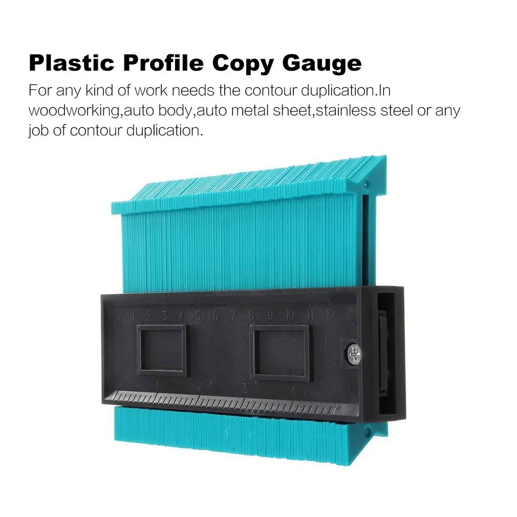 プラスチックプロファイル付きの標準輪郭ゲージ、コピーゲージ、木材マーキングツール、タイルおよびラミネートタイル、一般ツール、12cm
