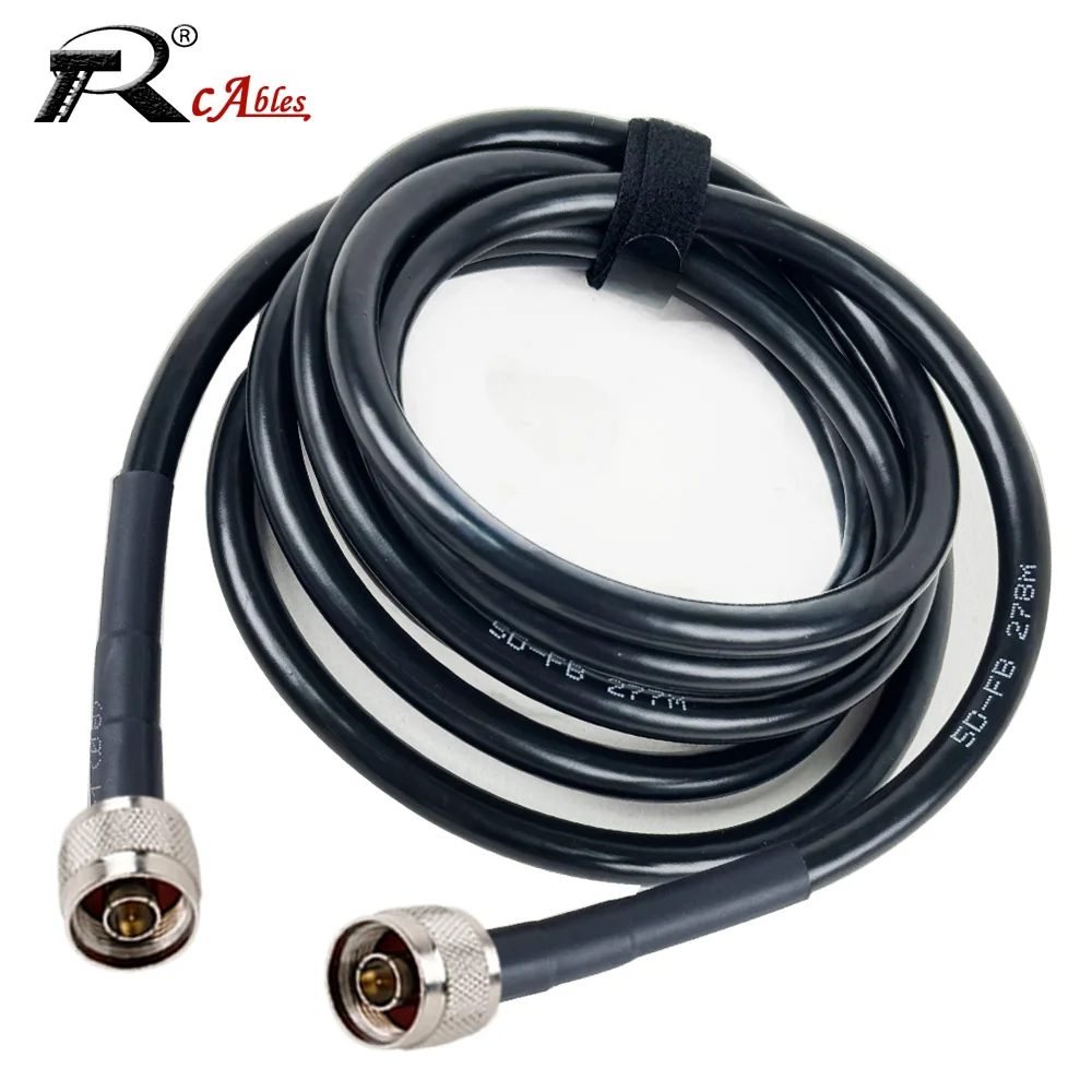 

5D FB N Type Extension Cable N to N Male Female Connector Coaxial Cable for CDMA GSM 3G 4G LTE WiFi Antenna RF Coax Cable