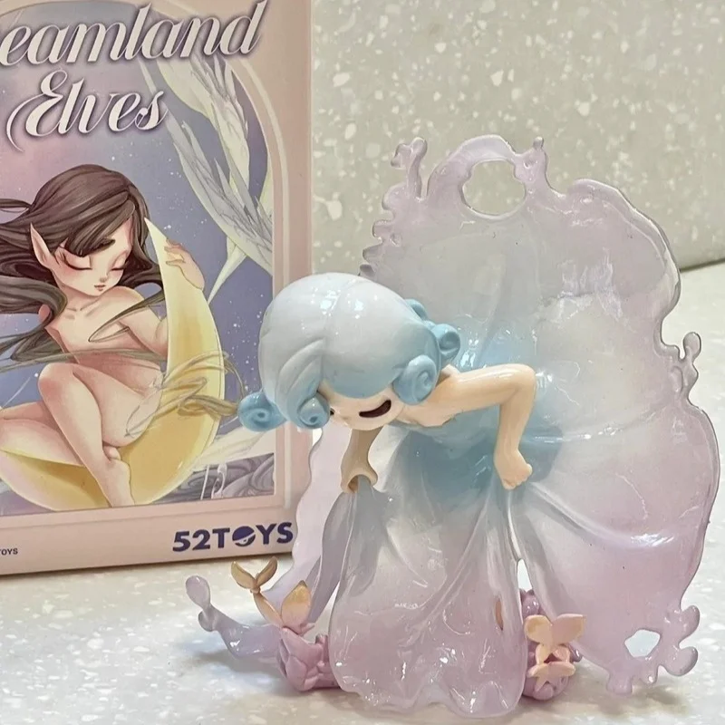 

Genuine Sleep Dreamland Elves Series Blind Box Surprise Mystery Box Trendy Figurine Holiday Gift Desktop Ornament Collection Toy