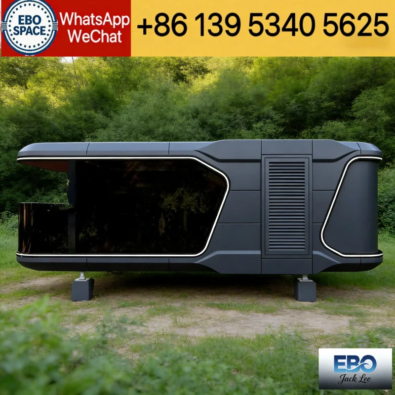 Portable Expandable Container House 20ft Foldable Modular Design Fast Setup for Housing Office Camp Construction Projects