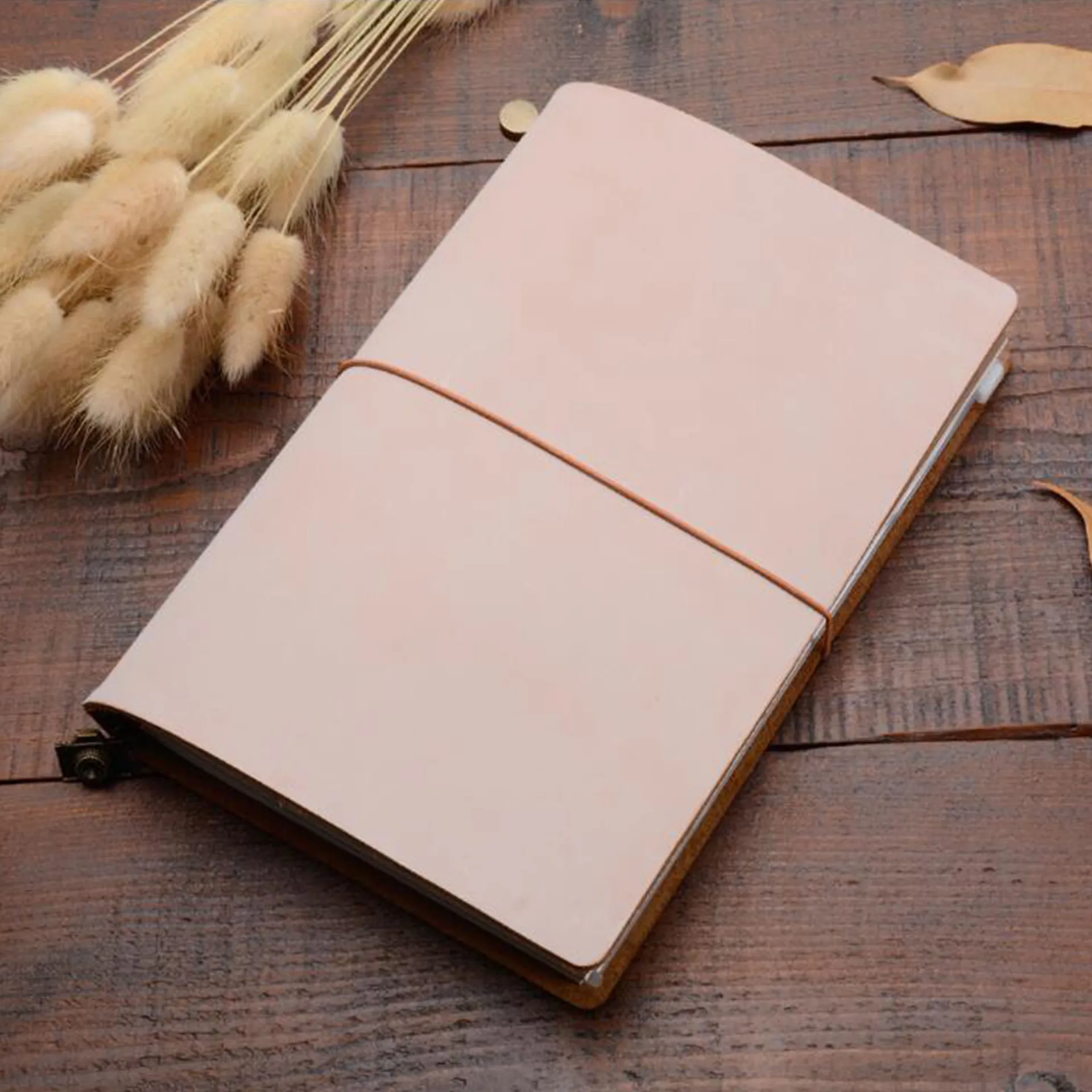 Customized Diary Book Notebook Manual Account Journal Notebook Travel Leather Notebook Valentine's Day Gift