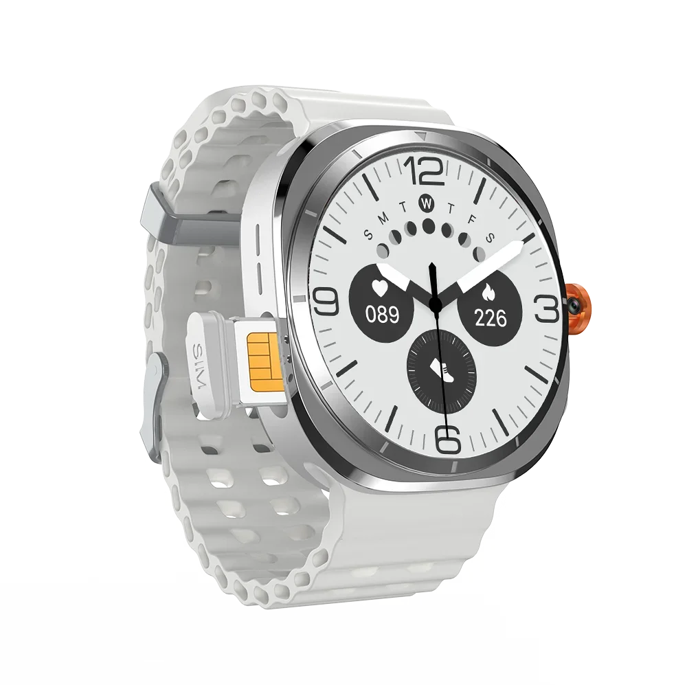 De 600 mAh batterij, multifunctionele sport- en fitnesstracker, gezondheidsmonitoring BW7 smartwatch en 1,46 inch AMOLED-scherm