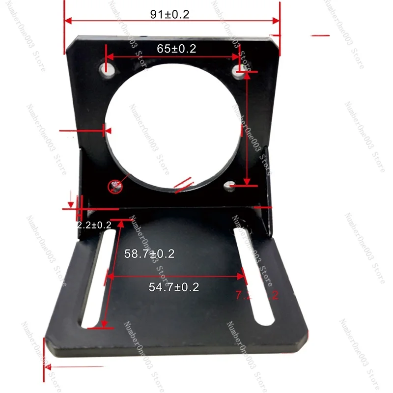 

Аксессуары для двигателя 80, кронштейн бесщеточного двигателя постоянного тока, горизонтальная установка, фиксированная монтажная база под прямым углом