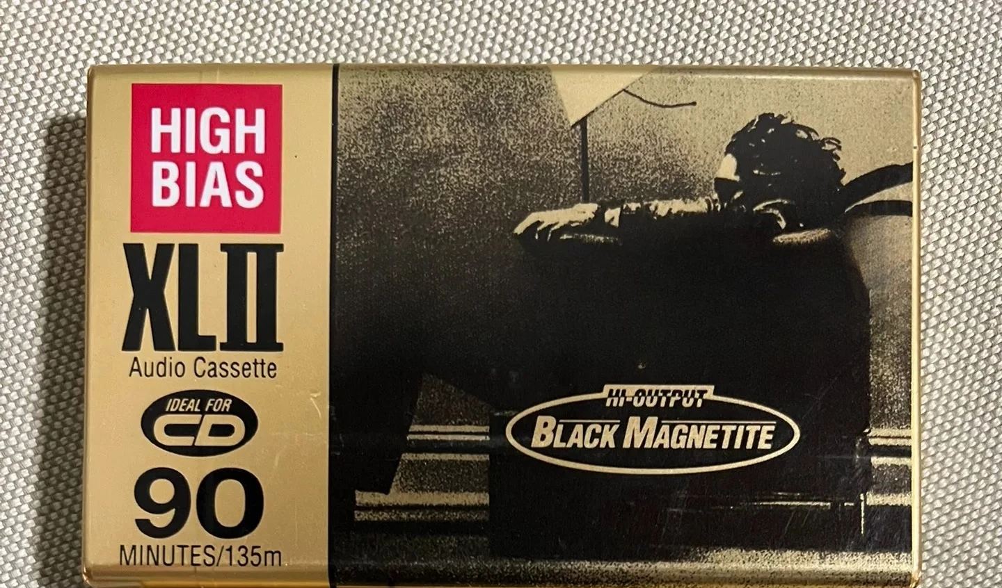 New and unopened XLII90 Class II blank tape for maxell