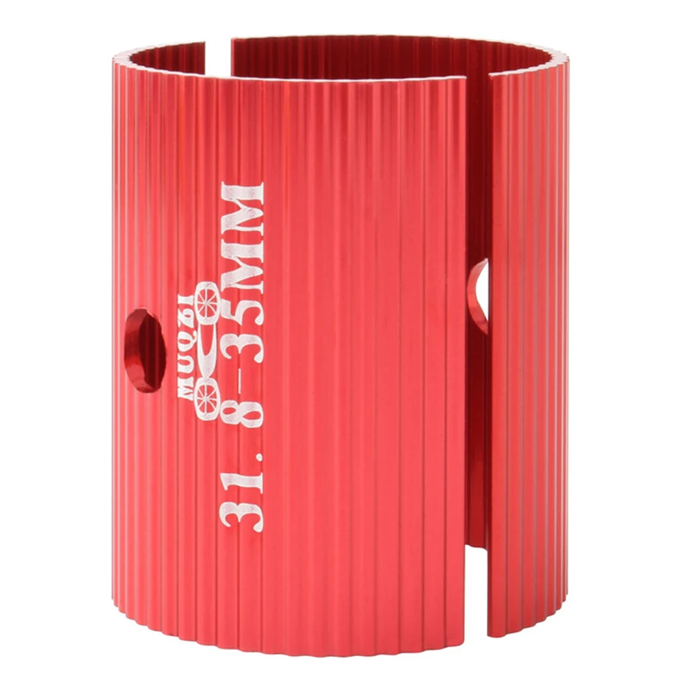 

2 Pcs Adapter Handlebar Mountain Bike Conversion Table Shim Red Riser Converter