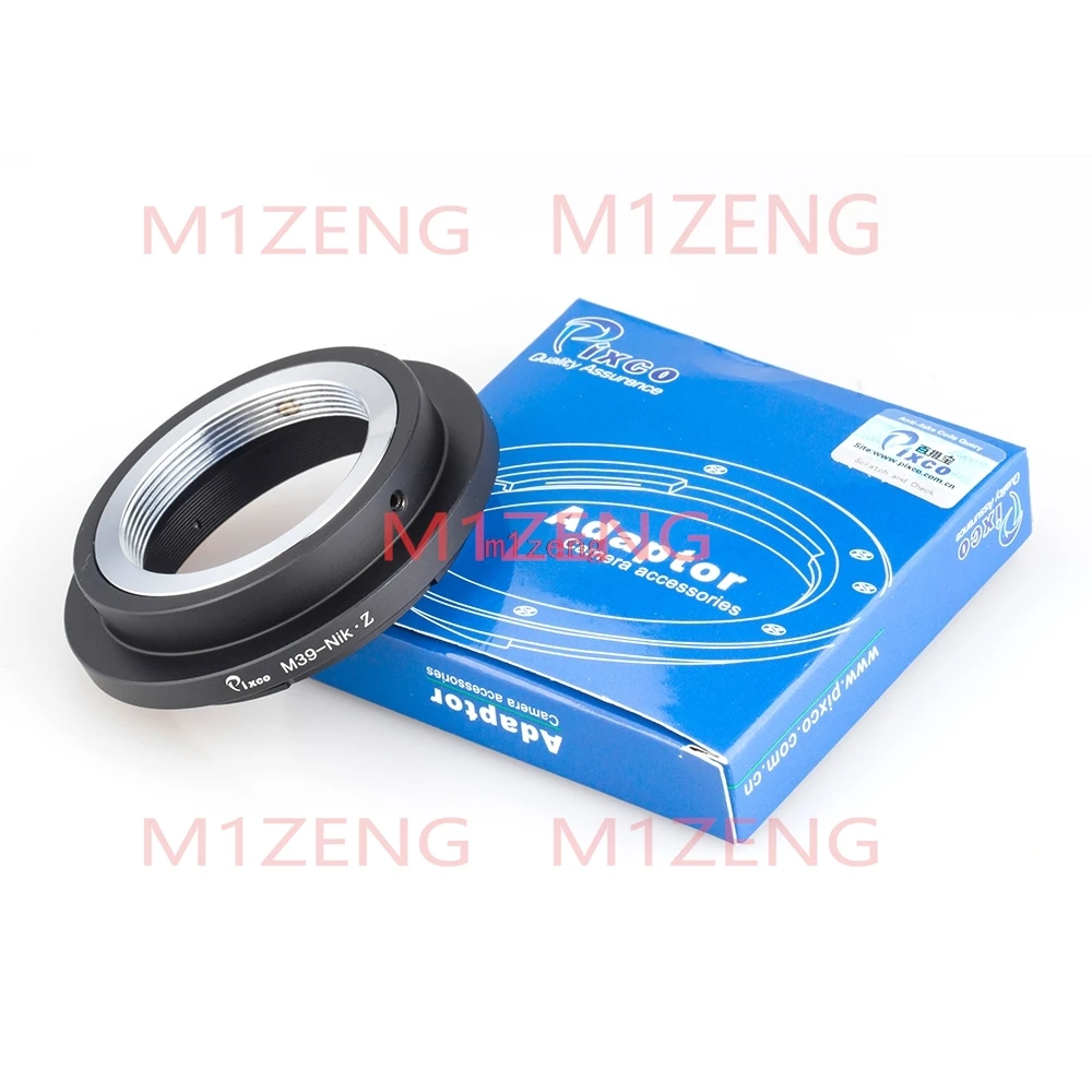 m39-Nik Z Adapter ring for m39 l39 39mm mount lens to nikon Z z5 Z6 Z7 z8 Z9 Z30 Z50 z6II z7II Z50II Zfc ZF Camera