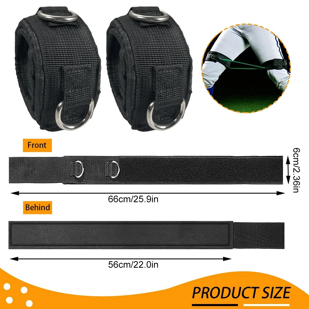 1 par de correas de tobillo ajustables para máquina de cables, puño de neopreno resistente para espalda de glúteos, entrenamiento de piernas y cadera, equipo de gimnasio en casa