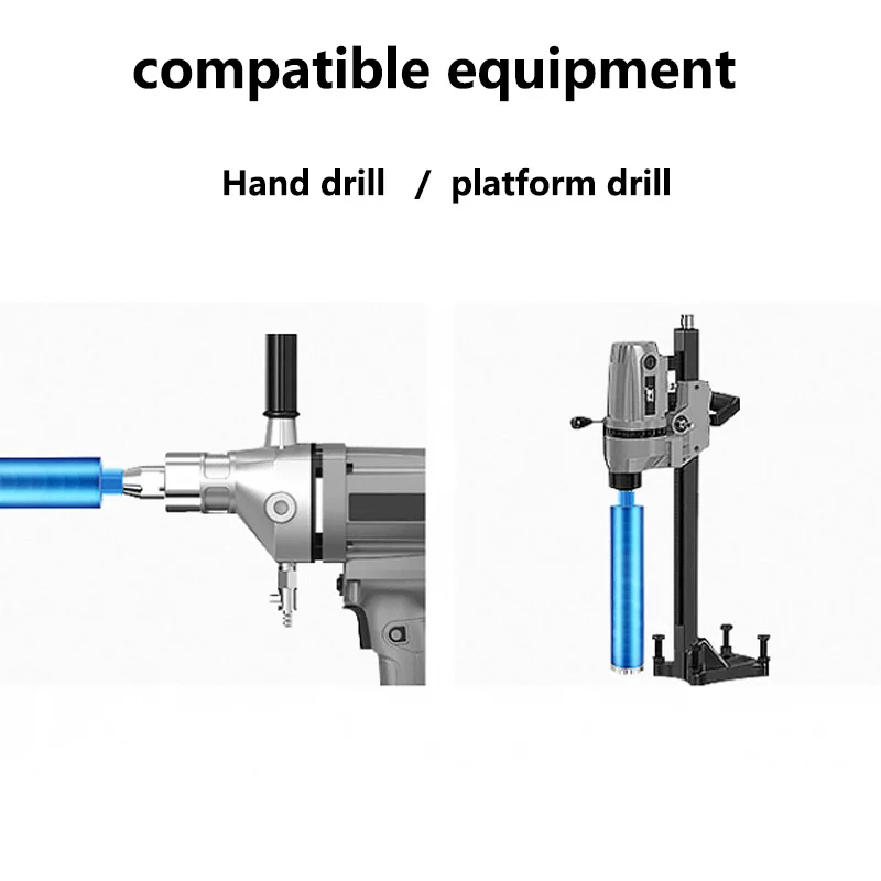 370mm Length Diamond Core Drill Bits Reinforced Concrete Perforator Wall Marble Granite Brick Masonry Drilling Tools Hole Opener