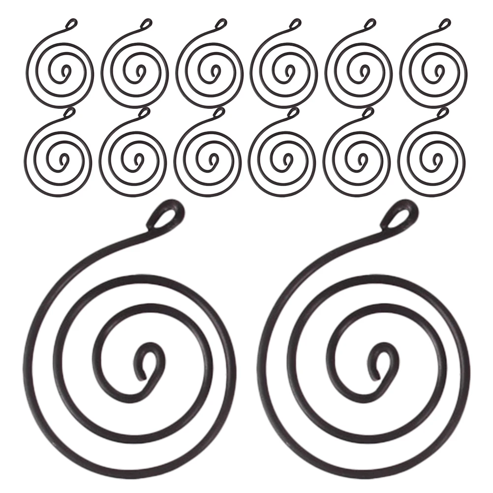 

Air Plant Holder Spiral Design Indoor Hanging Wall Planter Modern Geometric Air Stand Ornament Display