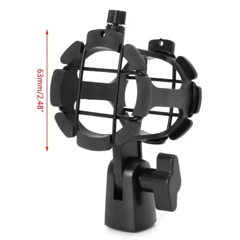 Universal Microphone Mic Suspension Shock Mount Pencil Clip Clamp Holder Stand