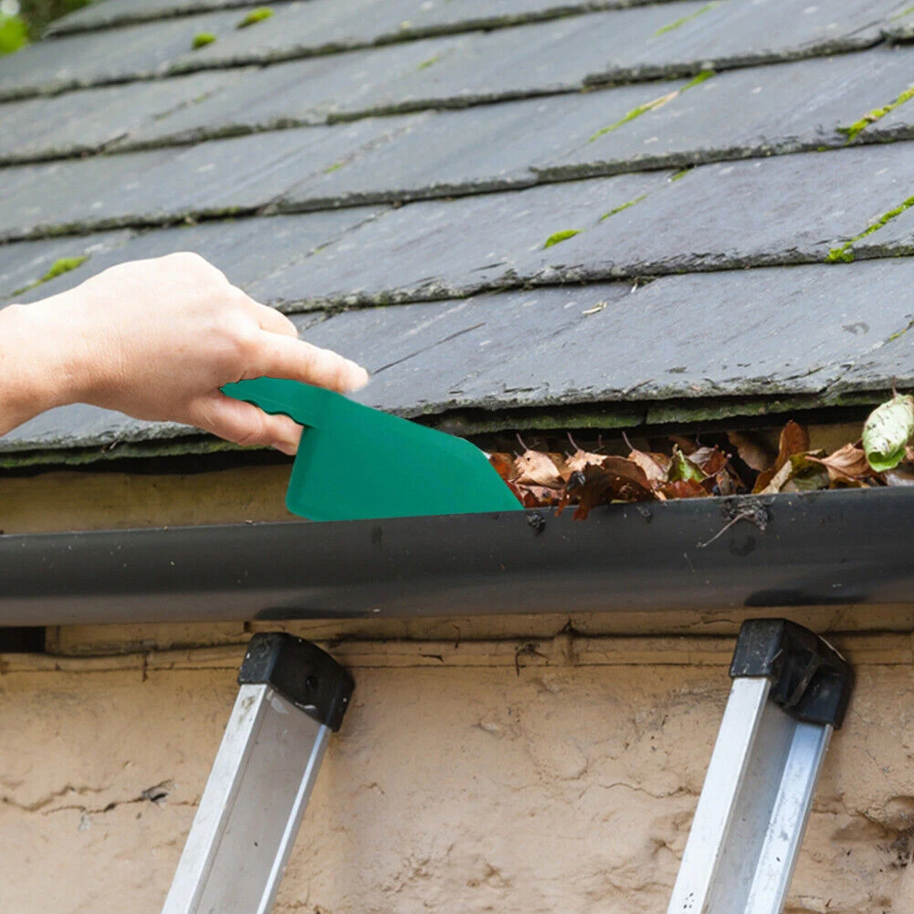 Grondaia Getter Scoop pulizia strumento per tetto Flex per adattarsi detriti di sporco rimuovere multiuso plastica giardino foglia pulizia cucchiaio grondaia pala