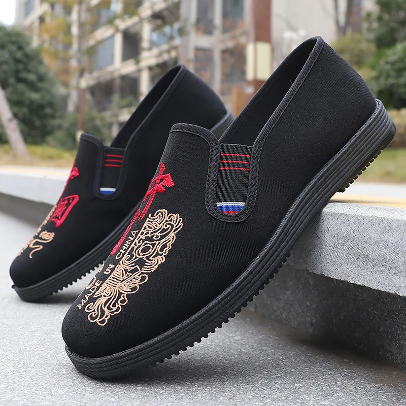 Cloth shoes, traditional Beijing cloth shoes, cross-border cloth shoes, low-top casual shoes
