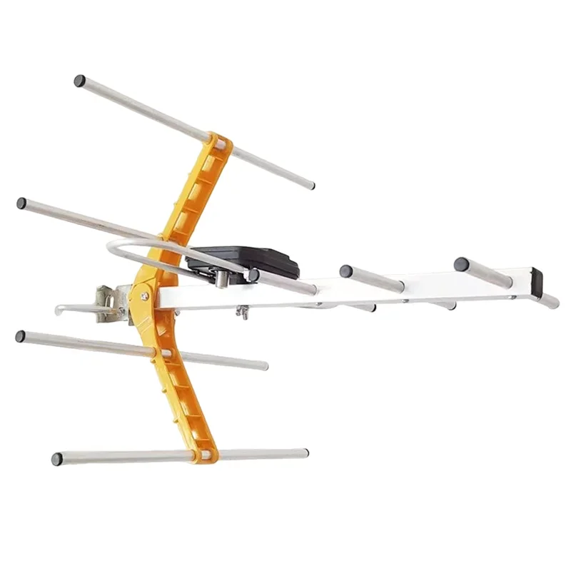 Наружное телевидение Цифровое ТВ HD Усиленный сигнал Yagi Антенна наземной волны UHF HDTV DVBT DVBT2 DTMB Антенна