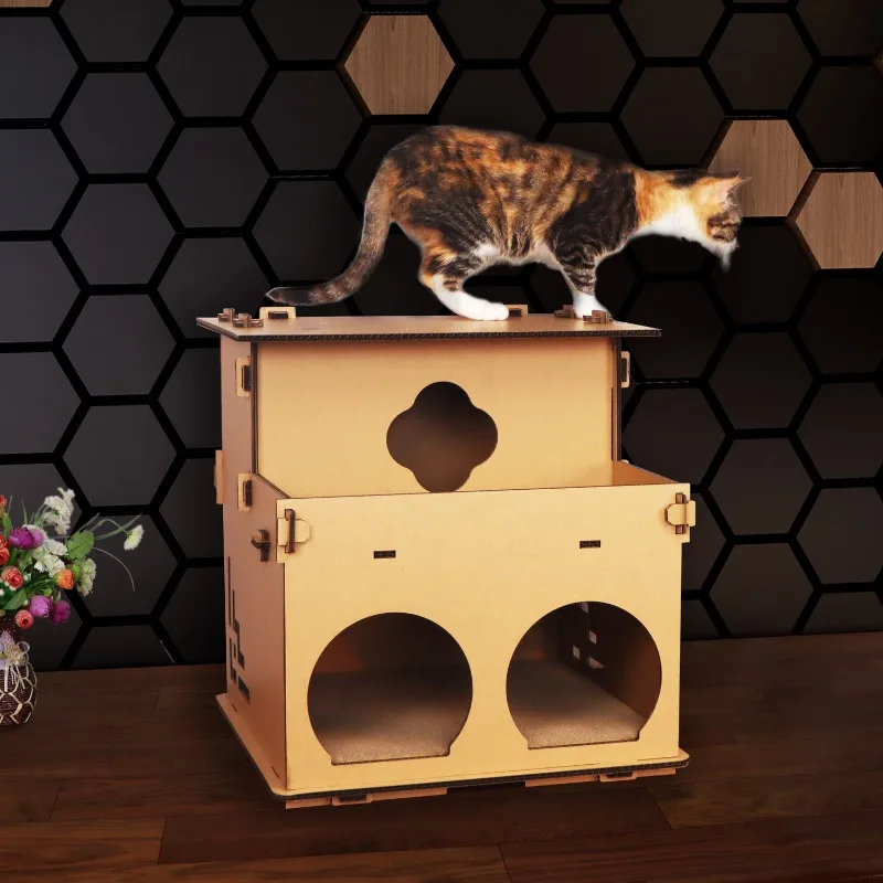 

Dome Warm Cat House Semi-enclosed Villa Indoor Outdoor Cat Litter Pet Products Supplies Furniture Accessories Catscratch House