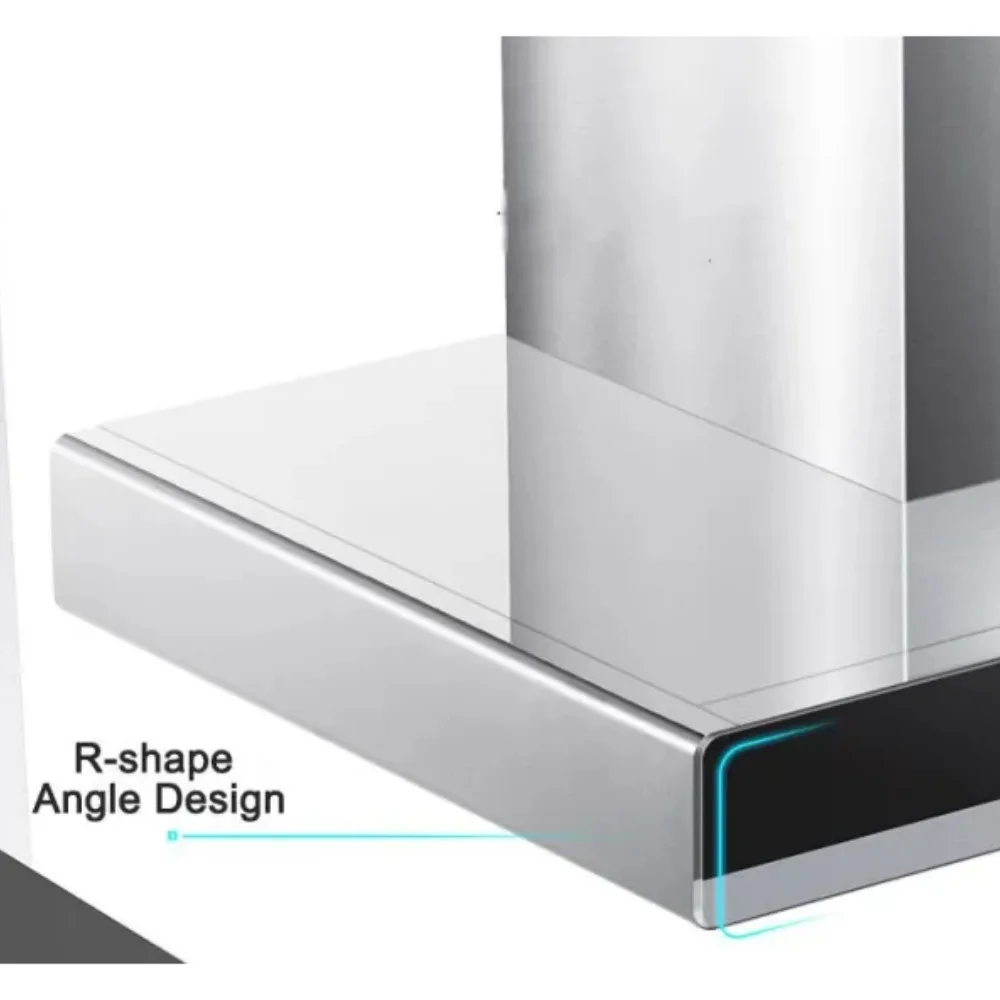 White T-shaped Cooker Hood Kitchen Cooking Essentials for Hotel Use