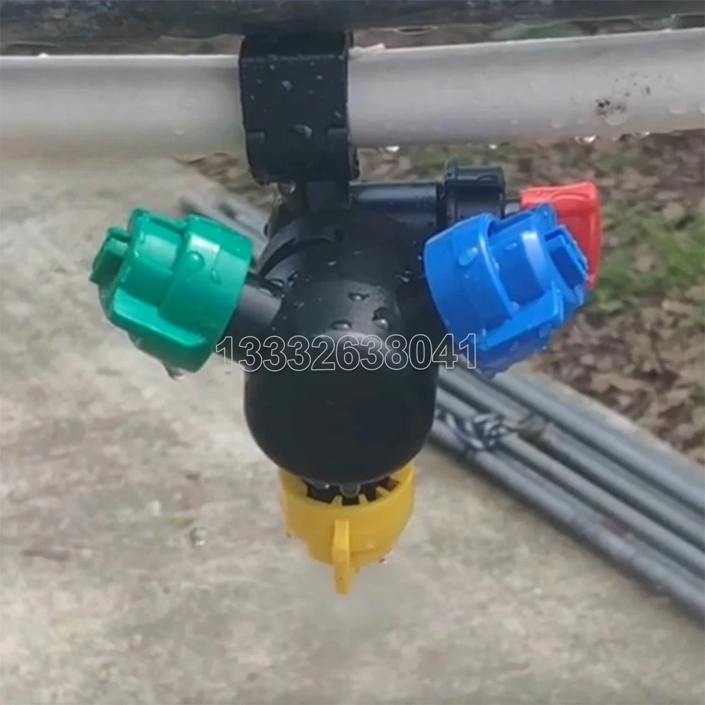 Discount Flat Fan Agricultural Nozzles Multi-Outlet Anti-Drip Sprayer System for Boom Sprayers, Garden Watering Tube Fittings