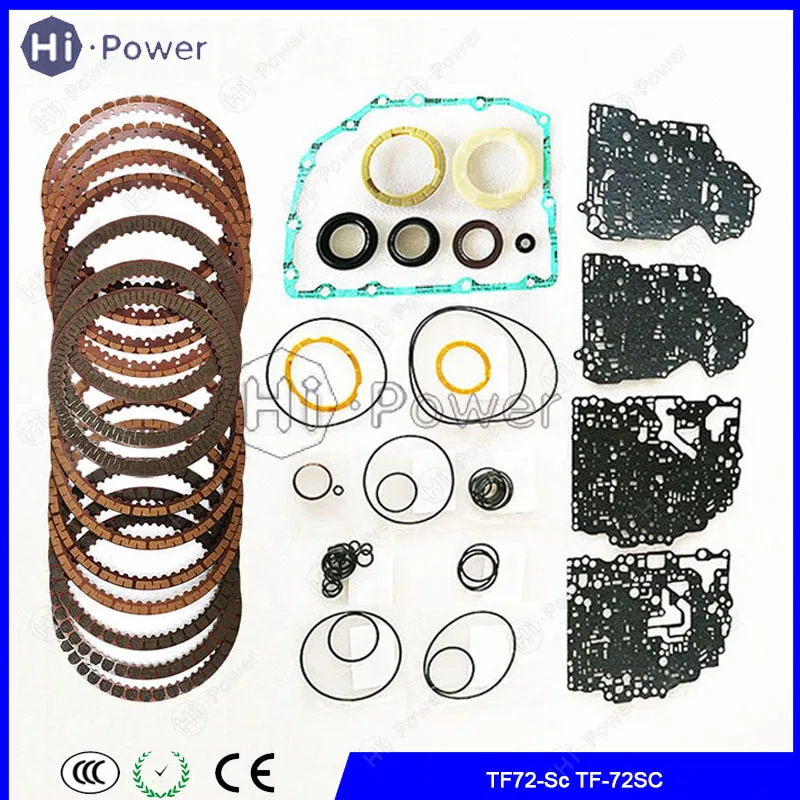 TF72 TF71 TF73 Transmission Clutch Repair kit Friction Plate For BMW TF72-SC TF71-SC Gearbox Discs Oil Seal Overhaul Kit