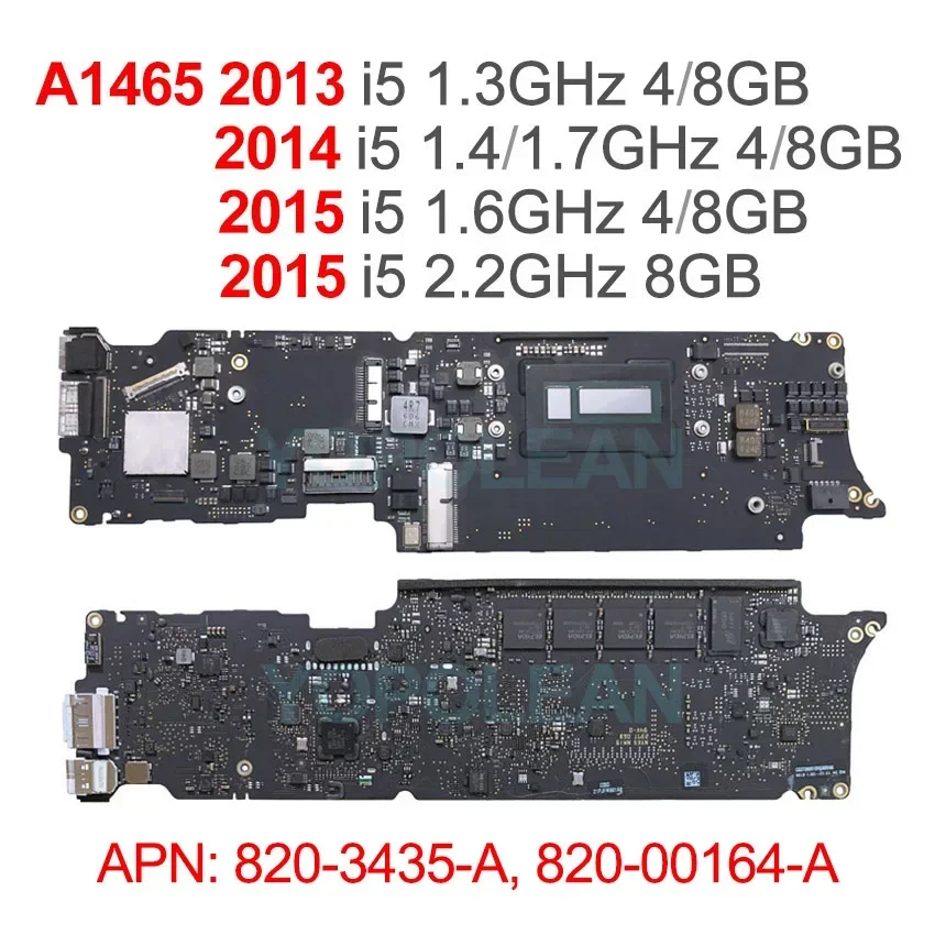 Original A1465 Motherboard For Macbook Air 11