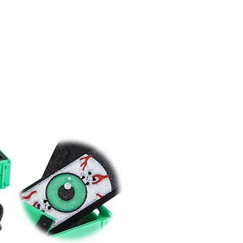 Finger Skateboards Magnetic Mini Deck Fidget Finger Skate Board 3D Printed Pocket-Sized Mini Skateboard Toy for Stress Relief