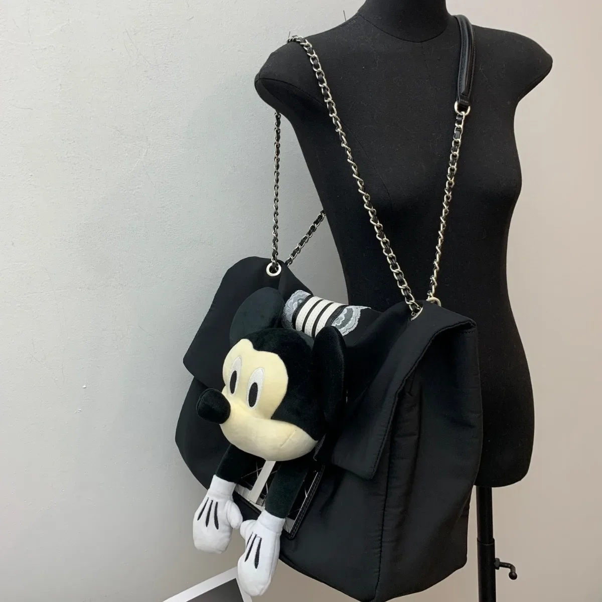 Disney Purses and Handbags Mickey Dolls Shoulder Bag High-capacity Crossbody Bags for Women Cute Cases Korean Fashionable Pouch