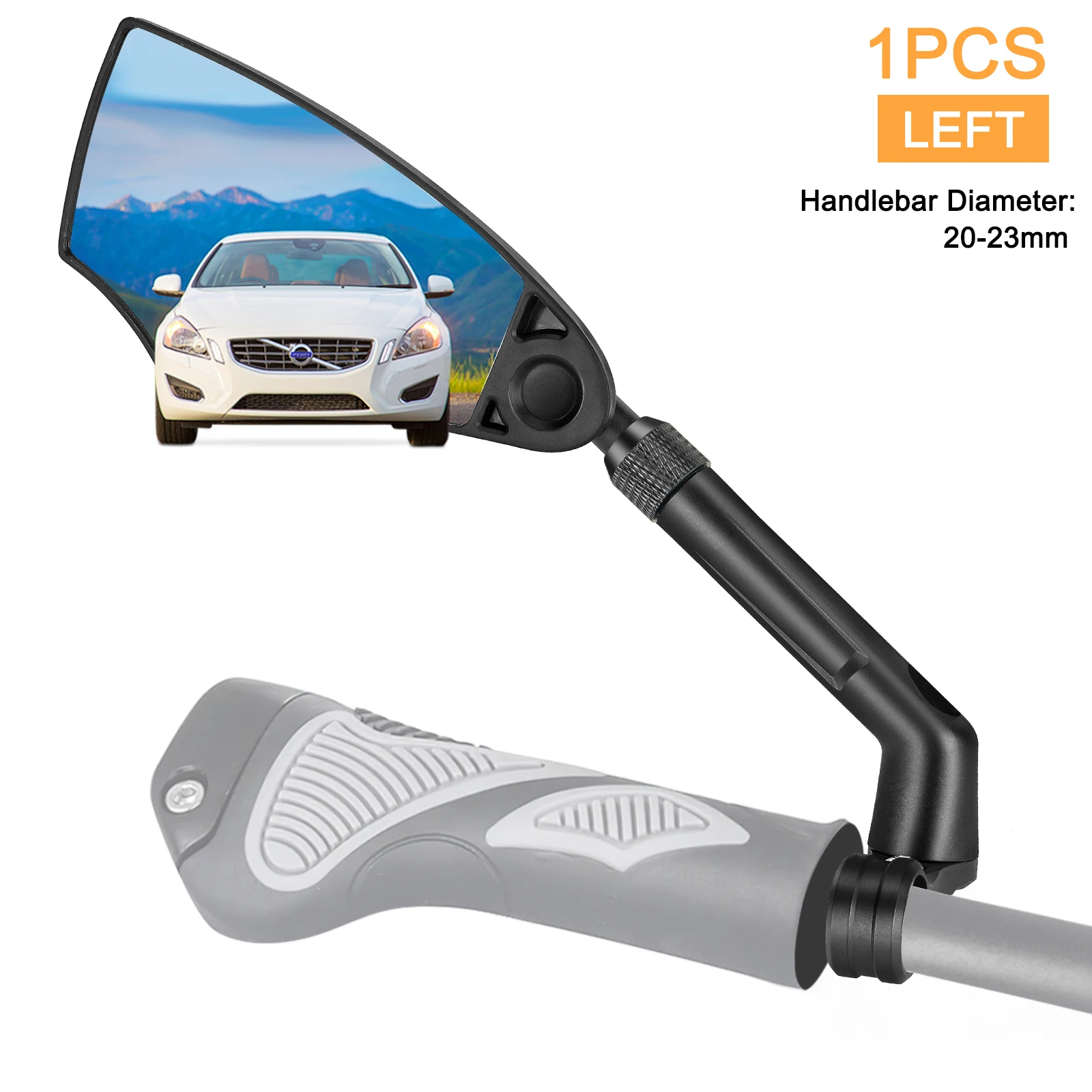 AliExpress Toptrek Bicycle Mirror Anti-Glare Explosion-Proof View Wide Range Back Sight Rearview Mirror 360Degree Rotation Bike Accessories