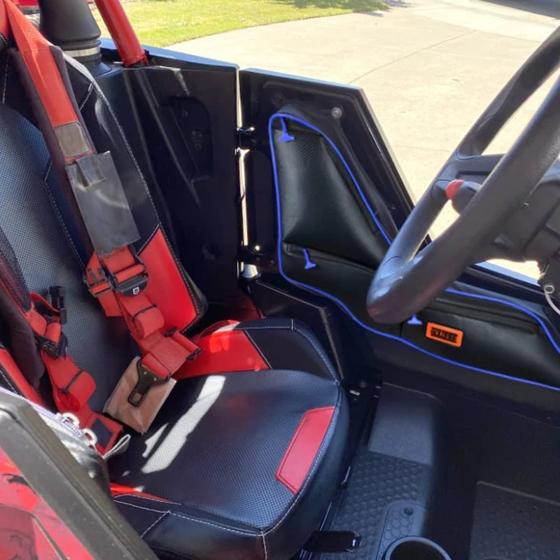 حقائب تخزين للأبواب الجانبية بولاريس ، طقم مسند للذراع ، حقيبة أدوات ، للطرق الوعرة ، مقاعد UTV ، RZR ، RS1 + ، زوج واحد #3