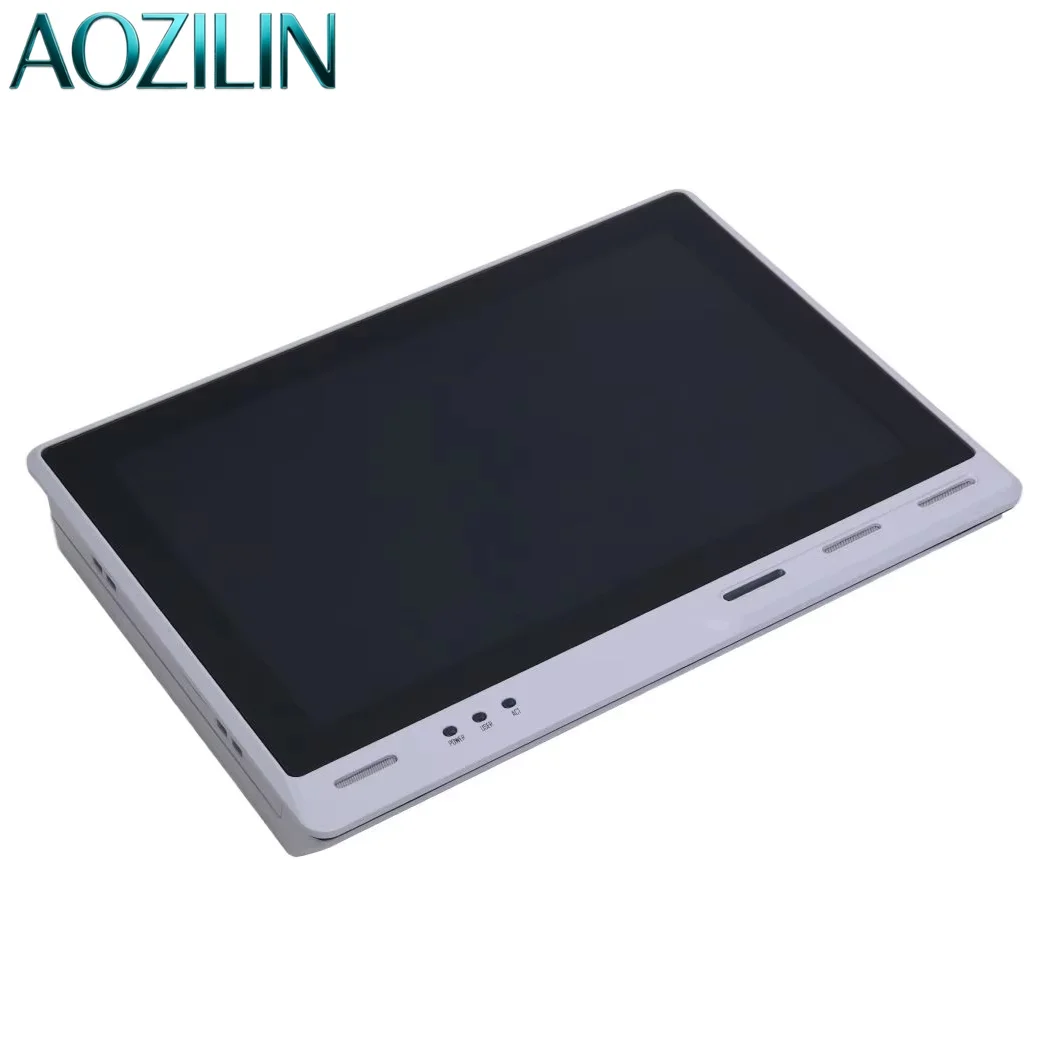 AOZILIN 10.1 Inch Industrial HMI Panel PC Touch Screen Controller Built-in Camera PoE Support Industrial Edge Control System