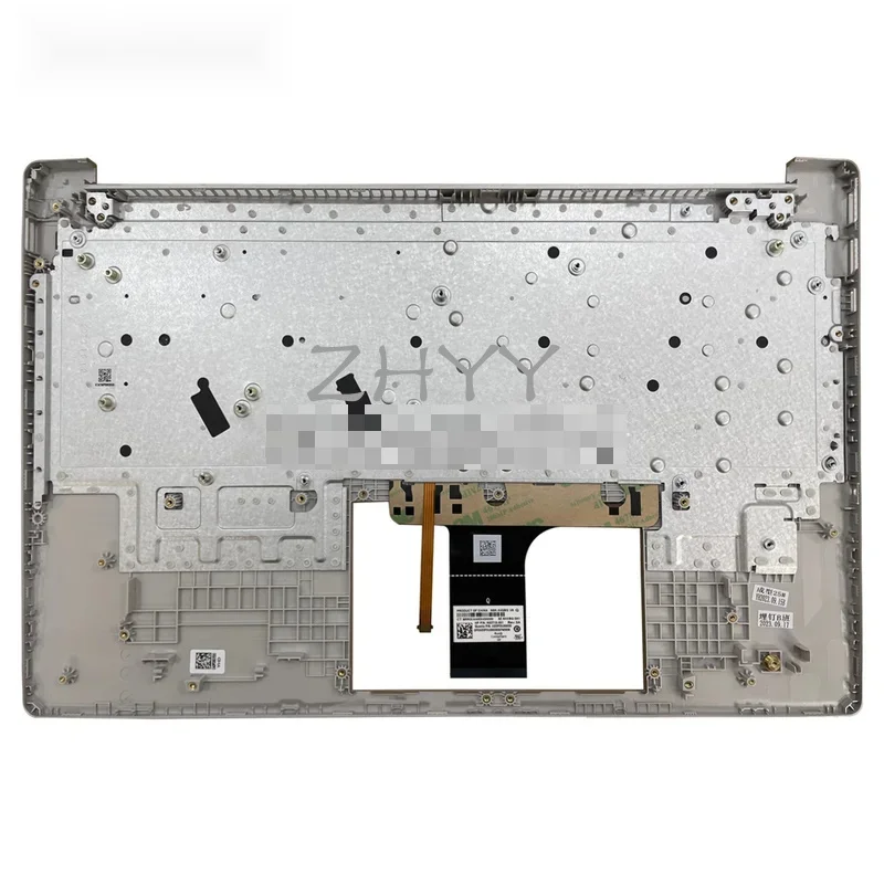 YY New For HP 15-FD 15T-FD 15-FC 15Z-FC Palmrest with Backlit Keyboard N36753-001 (Silver) 15.6