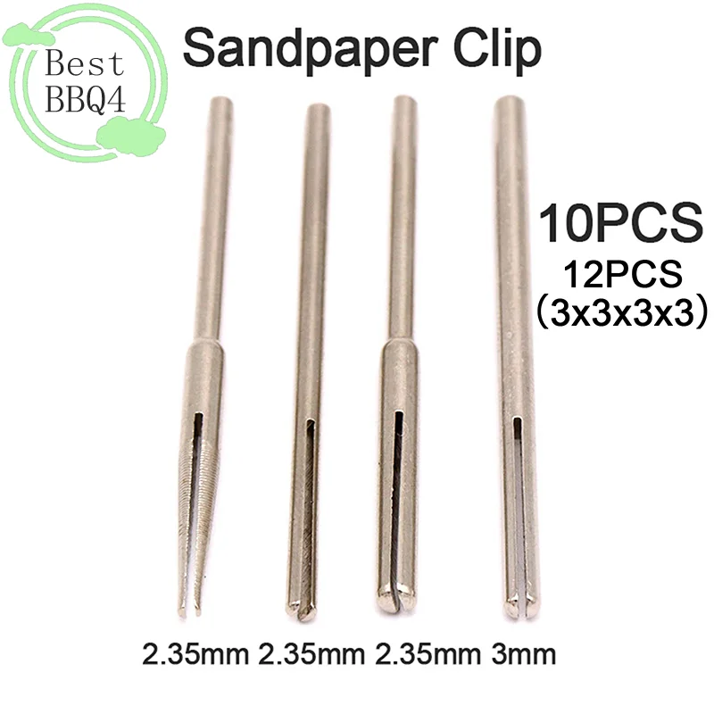 

Держатели для абразивных инструментов BBQ4, 10/12 шт., зажимы для наждачной бумаги, длинные абразивные держатели-клипсы