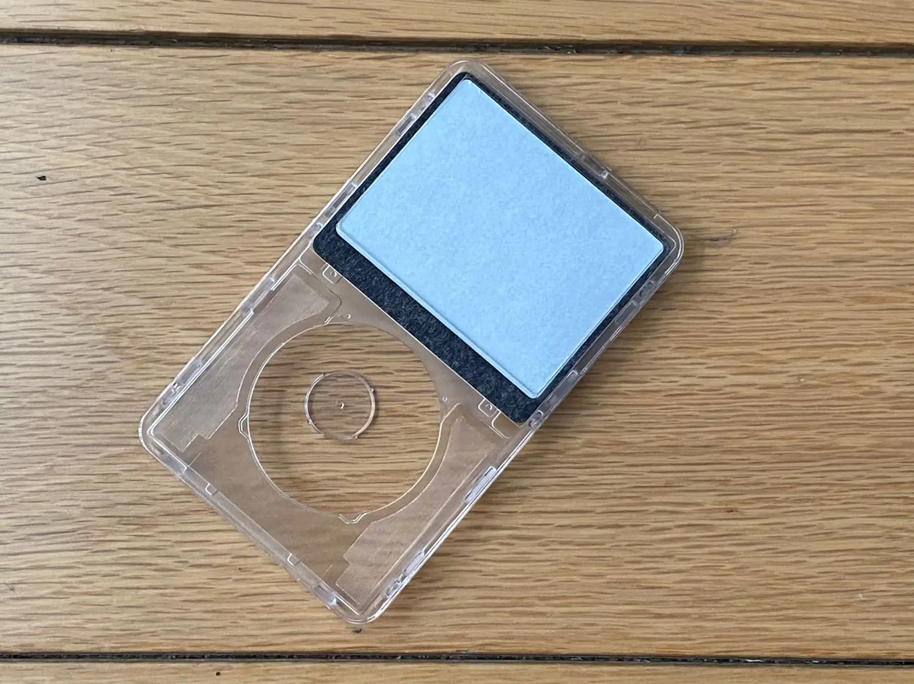 中古 Apple iPod 第5世代 30GB フロントパネル修理済 iPod Classic 第5世代/第5.5世代用 フロントケース フロントパネル