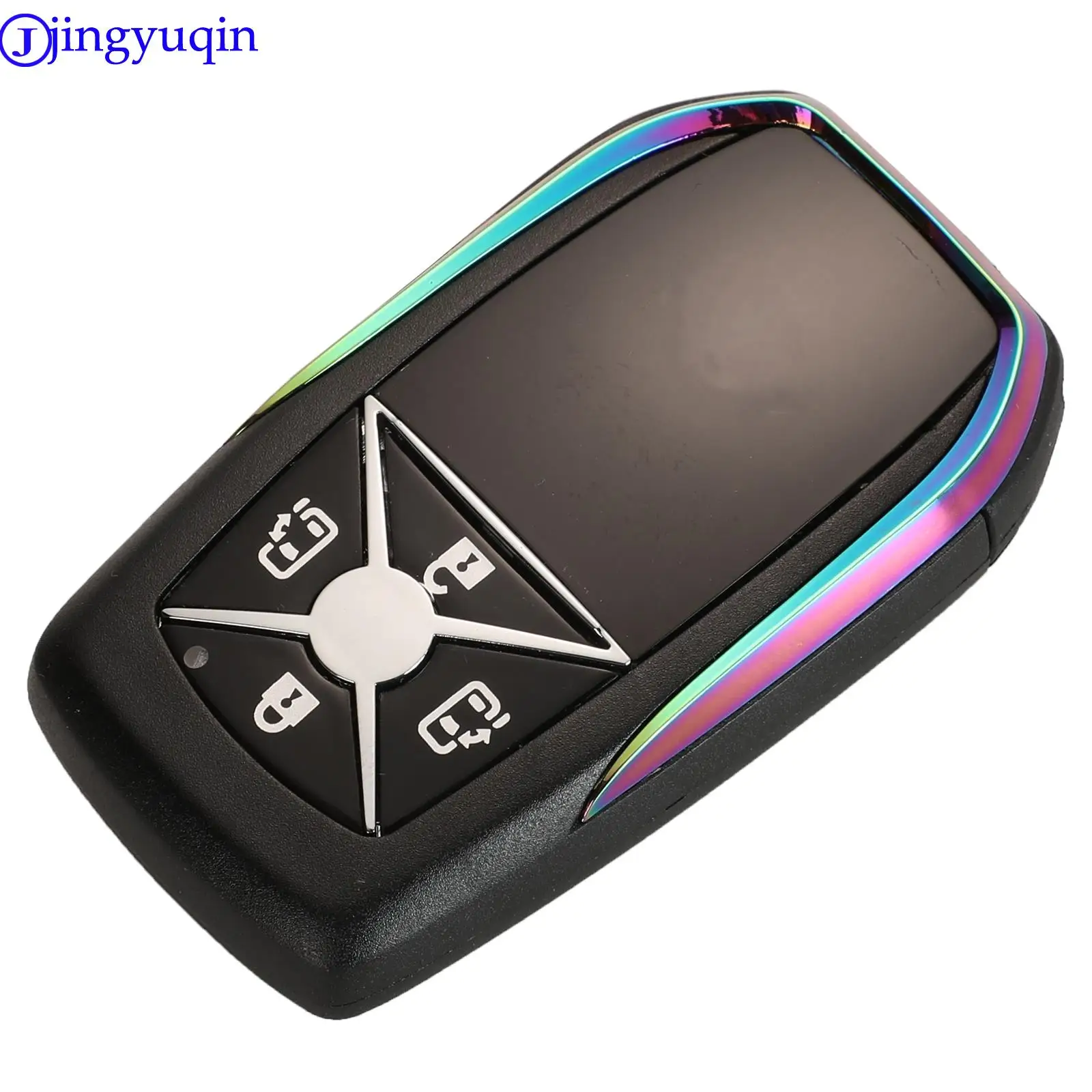 jingyuqin Remote Modified 4/5 Buttons Smart Key Case Cover For Toyota Reiz/Avalon/Previa/Alphard/Prius Car Key Shell Fob