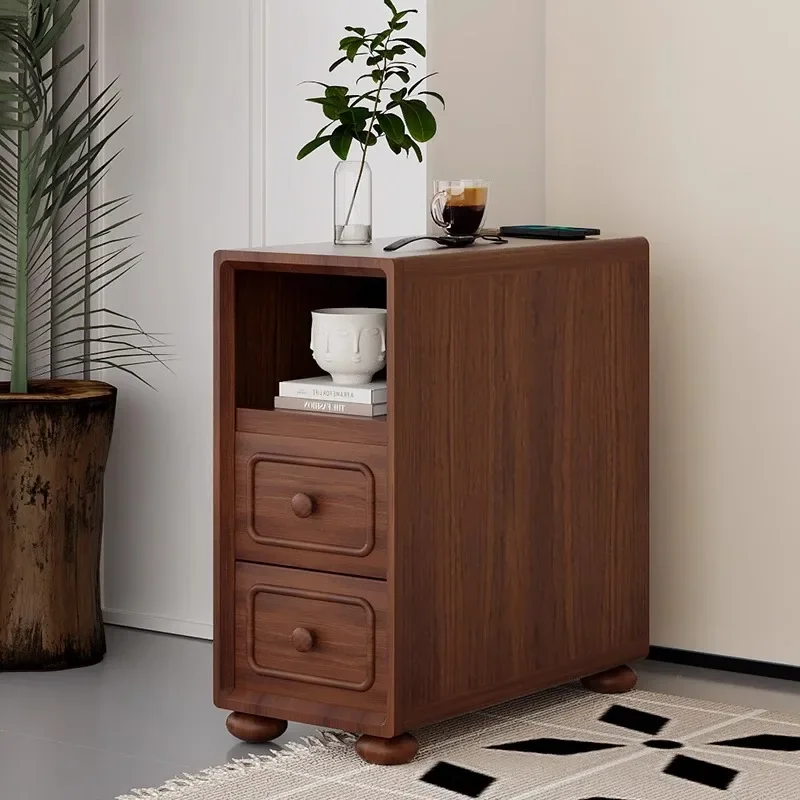 

Sofa side cabinet Side cabinet Living room corner rack Small table Coffee table Bedroom bedside table