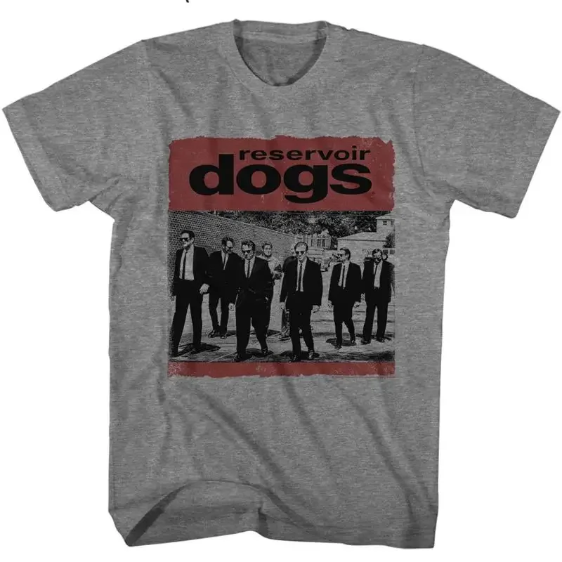 Reservoir Dogs Red Movie Logo Criminals Walking In Alley Men's T Shirt