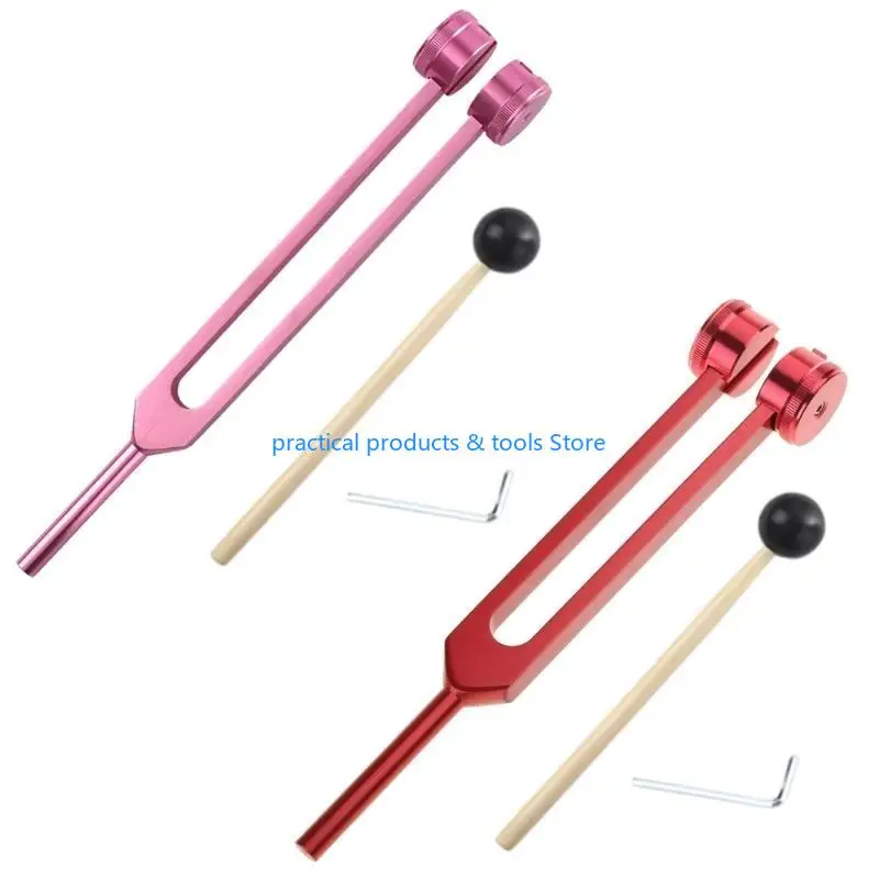 

77JB Easy Carry Tuning Fork Sensory Tuning Fork Healing Instrument 128Hz Human biofield diapa son Stress Reliever