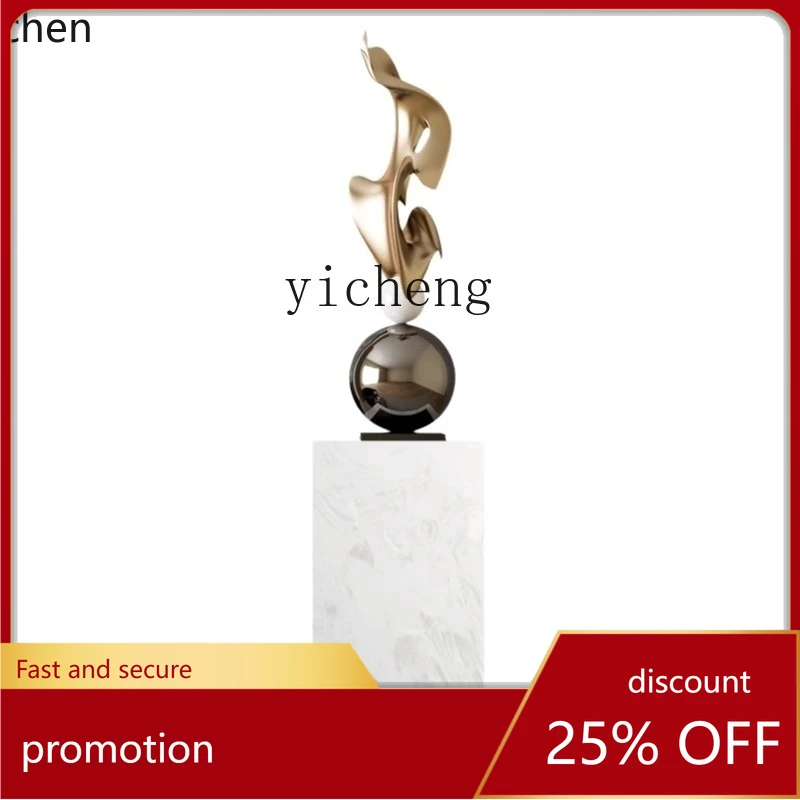 

ZML Ornament Light Luxury Modern Art Sculpture Living Room Entrance Hotel Floor Decoration