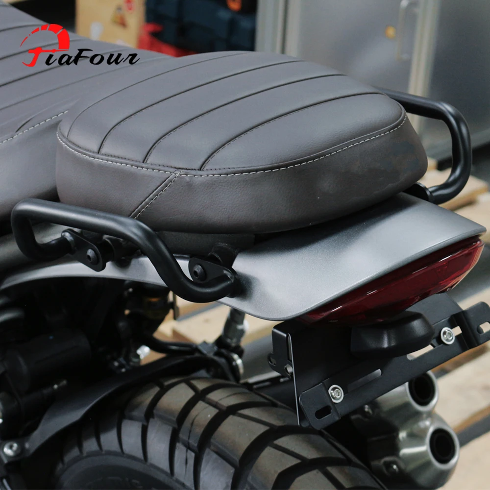 

Rear Armrest luggage Rack For Scrambler 400X 2023-2025 Speed 400 Speed T4 2024-2025 Passenger Rear Seat Grab Bar Handles Seat