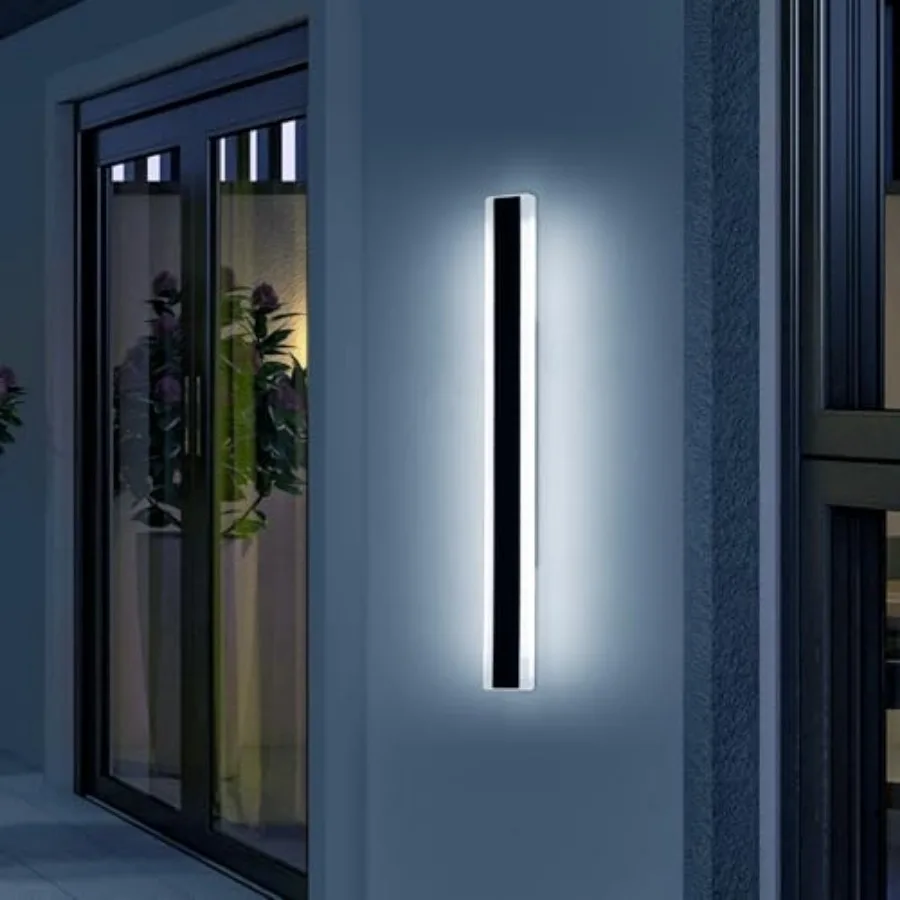 

Уличные современные настенные светильники, настенное освещение для наружного применения, 000K/4500K/6000K, IP65, водонепроницаемые, минималистичные светильники для крыльца