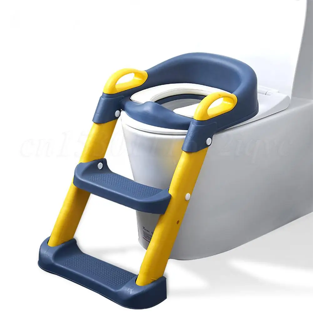 

Stepped Children's Toilet Foldable Foot Stool Toilet Seat Rack Boy Girls Toilet Training Potty Ladder for Kids Baby Toilet Step