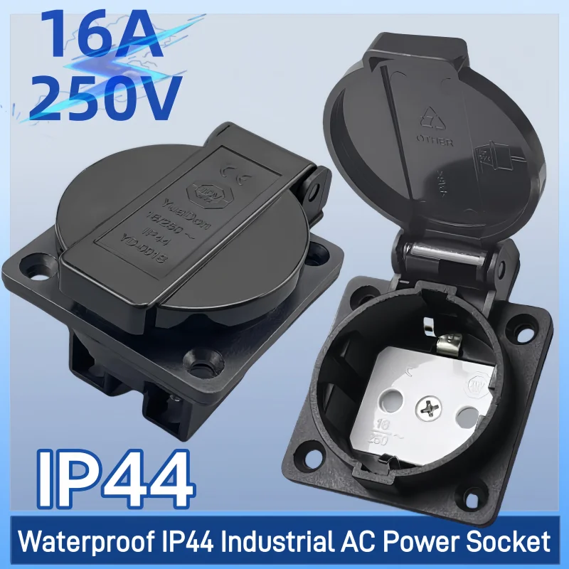 Eu IP44 16A250V Ele…