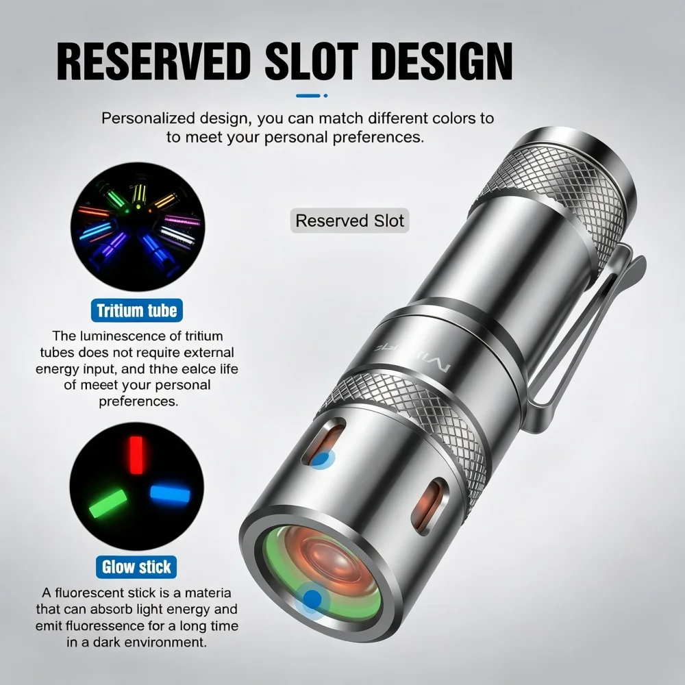 Vastlite Bow LEP Flashlight 280LM 750M Long Range EDC Torch 18350 Battery IPX8 Waterproof for Hunting Outdoor