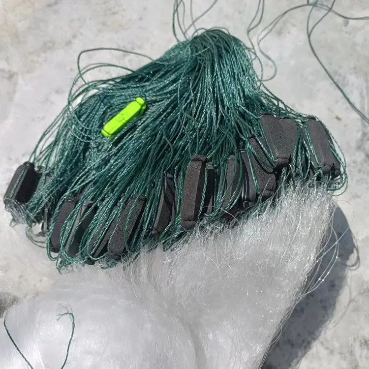 three-layer-fish-net-professional-for-white-strip-and-small-meal-strip-weighed-down-long-meter-white-strip-fish-net