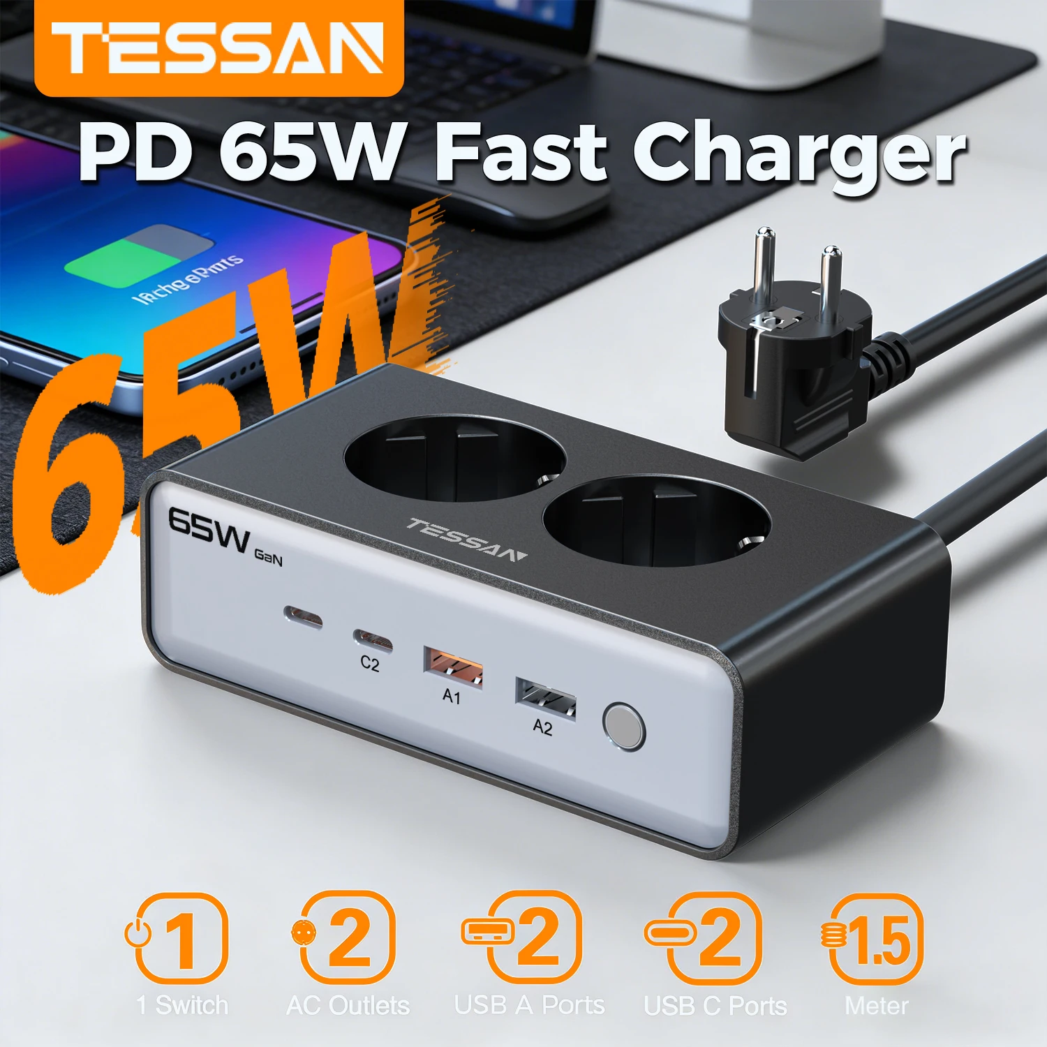 Usb Pd 65W Fast Cha…