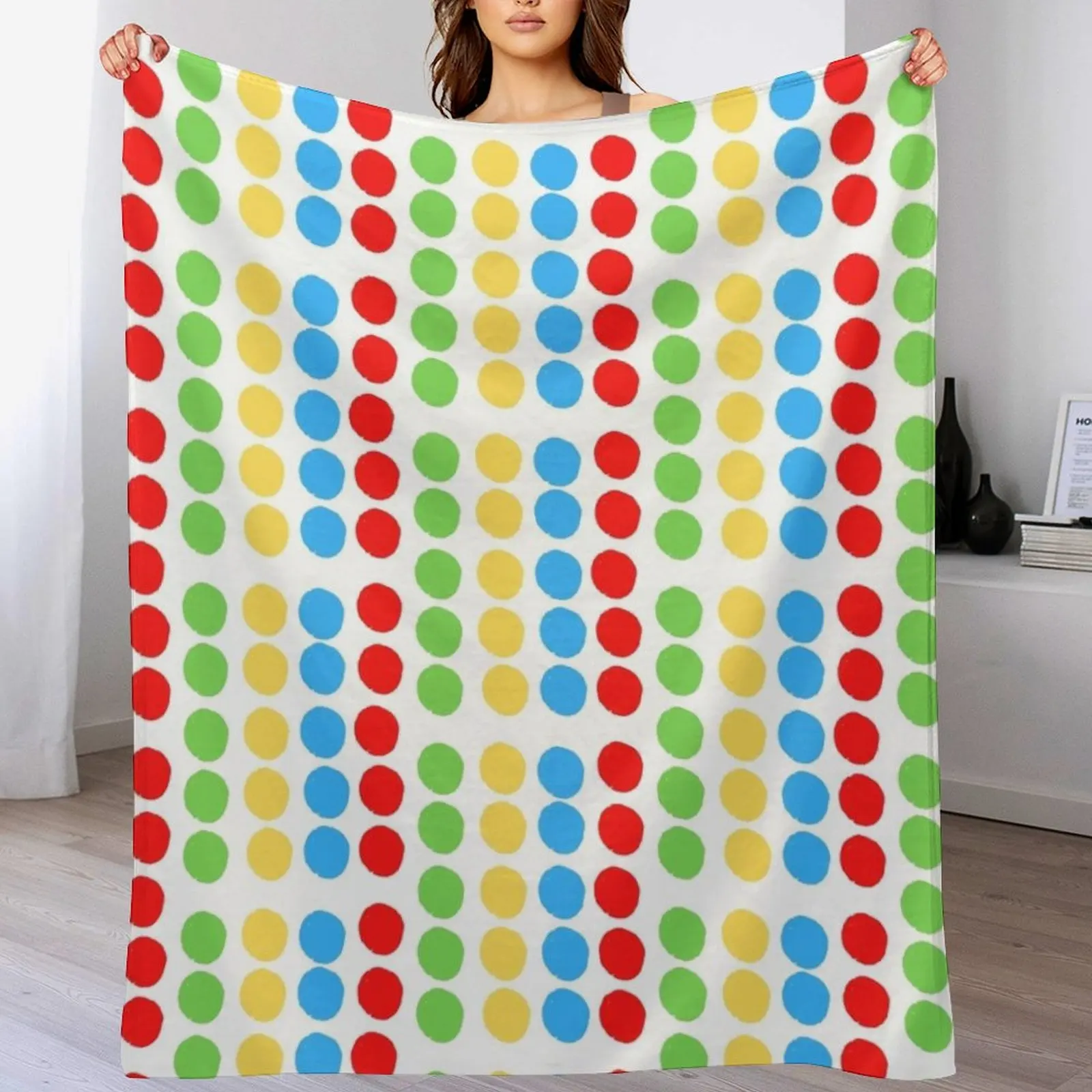 Twister Throw Blanket Flannel Fabric Camping warm winter For Baby Blankets