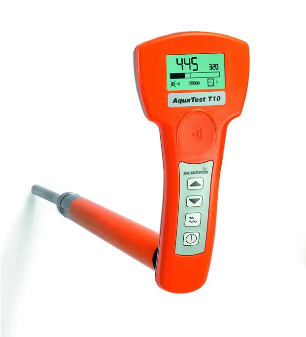 AquaTest T10  Water Leak Location Using Acoustic Technology an Electroacoustic Listening Stick and Ground Microphone Combined