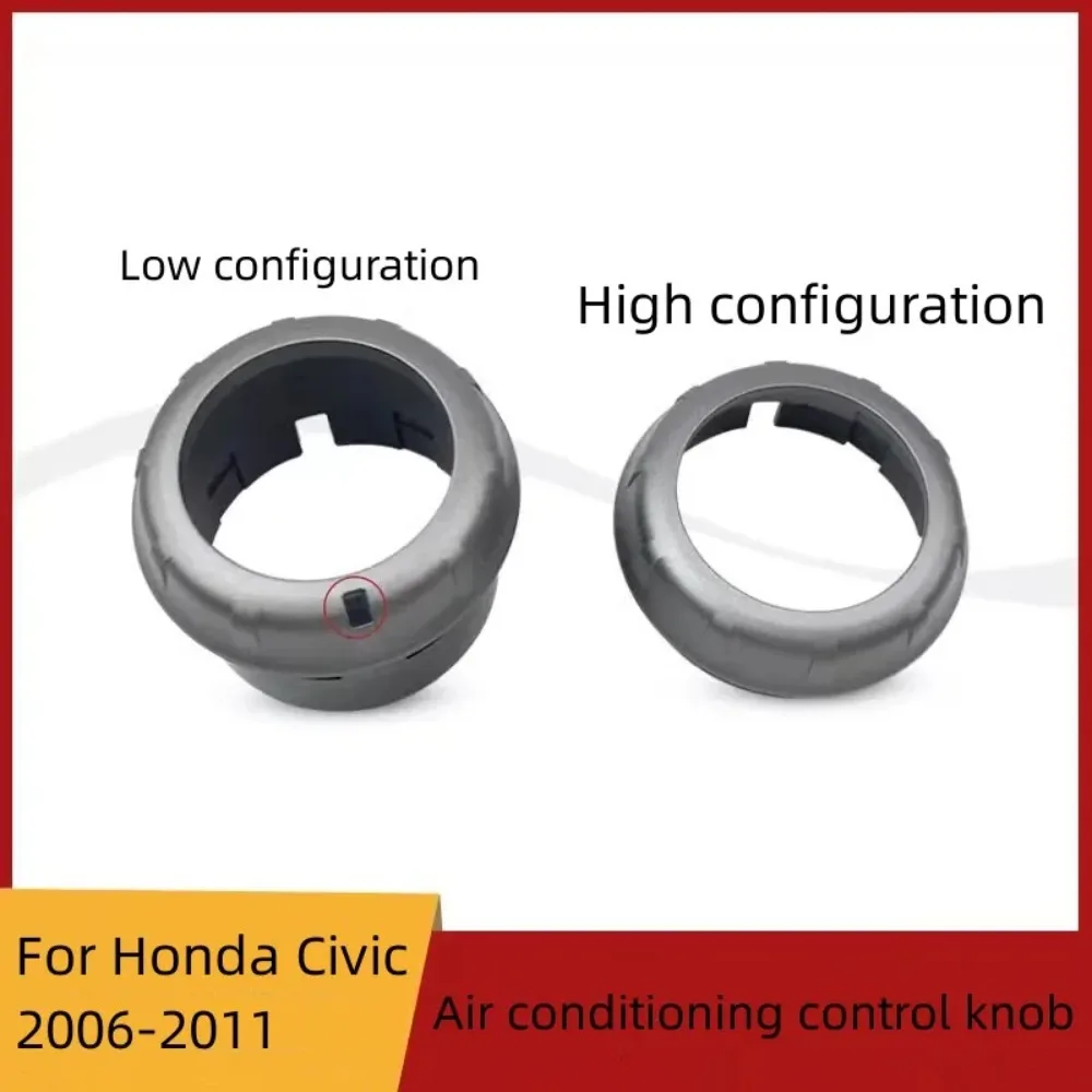 For Honda Civic 2006-2011 8th Generation Air Conditioning Control Switch Air Conditioning Panel Knob Wear Parts