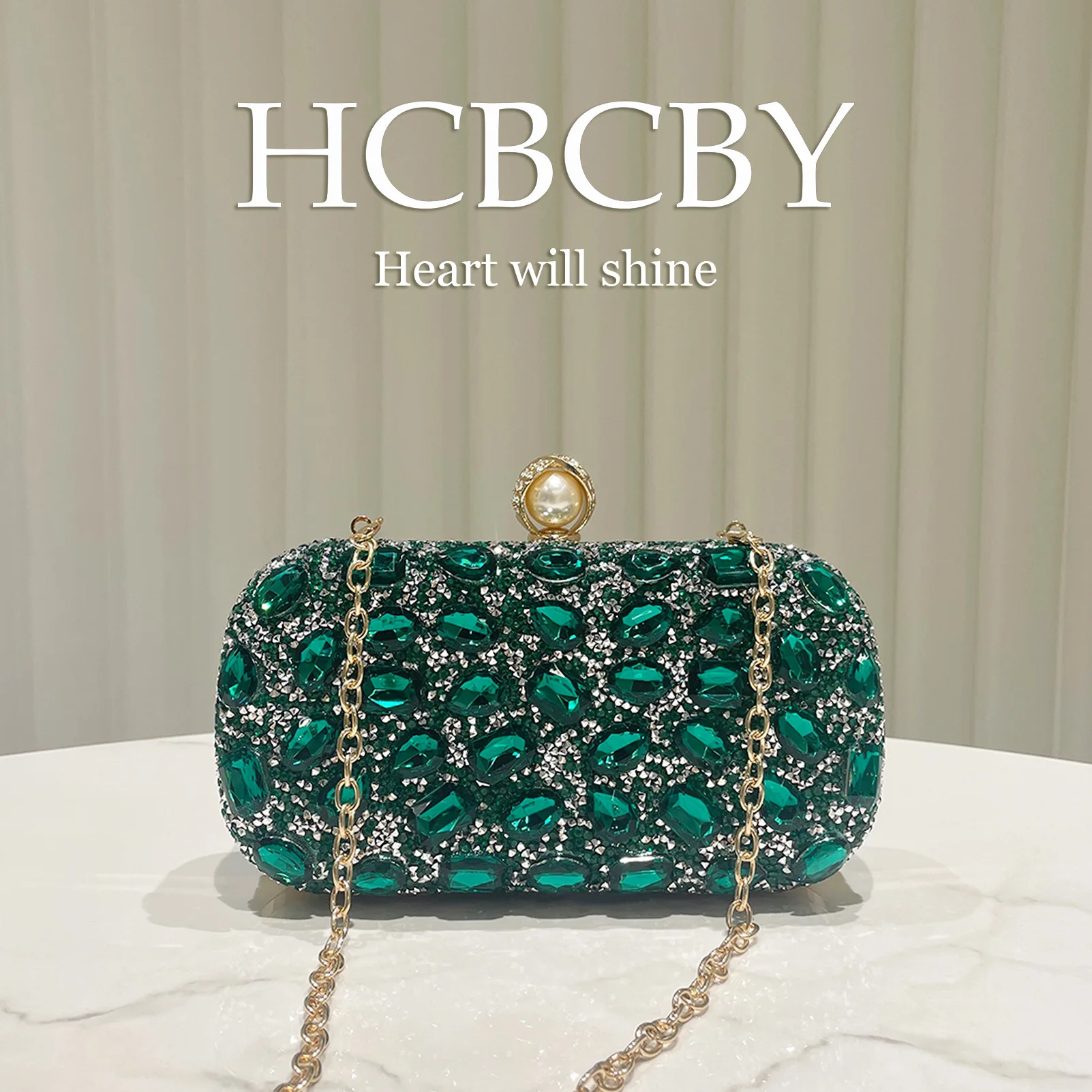 

Rhinestones Acrylic Glitter Women Evening Bags Diamonds Fashion Lady Dress Party Prom Elegant Handbags Purse