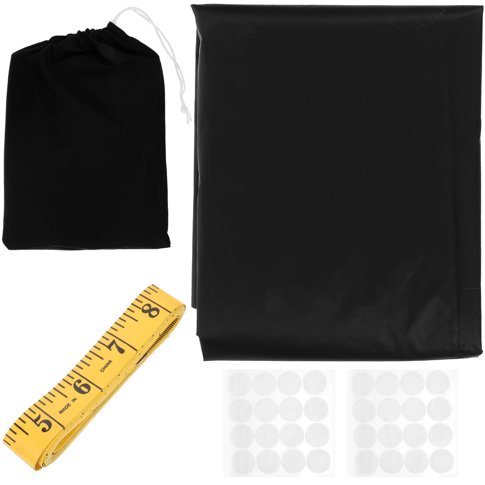 1 ensemble de nuances occultantes, obscurcissement de la pièce, bloc de couverture de fenêtre découpable Portable, lumière du soleil pour chambre à coucher, bureau, pépinière