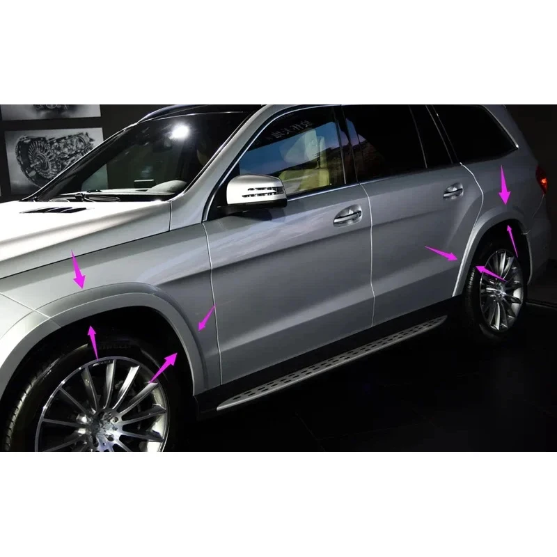 

Factory Hot Sale High Quality Flar Wheel Arch Eyebrow Mudguard Protector SUV